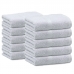 Toalha de Rosto Margex Salão Branco 12 Unidades 