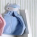 Naninha Bouton com Prendedor de Chupeta e Pelucia Raposa Azul