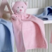 Naninha Bouton Microfibra com Prendedor de Chupeta e Pelucia Gatinha Rosa