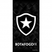 Toalha Praia Buettner Veludo 100% Algodão Brasão Botafogo 70cm x 140m Preto