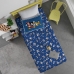 Jogo de Cama Portallar Solteiro Malha Mista Mickey Divertido 2 P&ccedil;s Azul