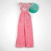 Naninha Bouton com Prendedor de Chupeta e Pelucia Dog Rosa