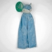Naninha Bouton com Prendedor de Chupeta e Pelucia Raposa Azul