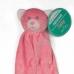 Naninha Bouton Microfibra com Prendedor de Chupeta e Pelucia Gatinha Rosa