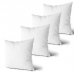 Enchimento para Almofada Damaia 0,45cm x 0,45cm 04 Und Branco