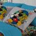Fronha Portallar Malha Disney Estampa Localizada Mickey GO 48cmx68cm Azul