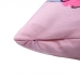 Capa para Almofada Flanela Princesas Magicas 40cmx40m Rosa