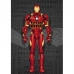 Colcha Solteiro Portallar Fun Flanela + Fronha Localizada Marvel Iron Man Cinza