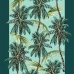Toalha de Praia Lepper Itapu&atilde; Palmeiras 70cmx140m Verde