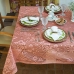 Toalha de Mesa Lepper Retangular Renda Realeza 150mx2,10m Rosa