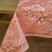 Toalha de Mesa Lepper Retangular Renda Realeza 150mx2,10m Rosa