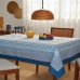 Toalha de Mesa Lepper Retangular Mare 155m x 250m Azul