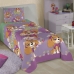 Sobre Lençol e Fronha Lepper Microfibra Estampado Patrulha Canina 02 Pçs Roxo