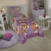 Sobre Lençol e Fronha Lepper Microfibra Estampado Patrulha Canina 02 Pçs Roxo