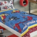 Sobre Len&ccedil;ol e Fronha Lepper Microfibra Estampado Spider Man 02 P&ccedil;s Azul