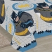 Sobre Lençol e Fronha Lepper Microfibra Estampado Batman 02 Pçs Prata