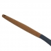 Espátula de Fritura de Silicone c/ Cabo Madeira 32cm Utensílio Cozinha Cinza