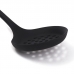 Escumadeira KazzaVip de Silicone Bueno 29,8cm Utensílio Cozinha preto