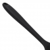 Colher Vazada de Silicone KazzaVip Bueno 27,5cm Utens&iacute;lio Cozinha Preto