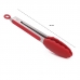 Pegador Mek Silicone e Inox 27,0cm Utensílio Cozinha Vermelho