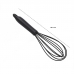 Batedor Mek Silicone Bueno 26.5 cm Utensílio Cozinha Preto
