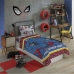 Jogo de Cama Lepper Solteiro Microfibra Estampado Spider Man 03 Pçs Azul