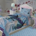 Jogo de Cama Lepper Solteiro Microfibra Estampado Frozen 03 P&ccedil;s Azul