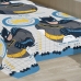 Jogo de Cama Lepper Solteiro Microfibra Estampado Batman 03 P&ccedil;s Cinza