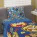 Jogo de Cama Lepper Solteiro Microfibra Estampado Patrulha Canina 03 Pçs Azul