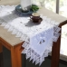 Caminho para Mesa Jolitex Rendado e Bordado Buenos Aires 0,40cmx 0,90cm Branco