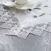 Caminho para Mesa Jolitex Rendado e Bordado Buenos Aires 0,30cmx 0,45cm Branco