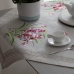 Centro para Mesa Jolitex Bordado Premium Haifa 0,85cmx 0,85m Bege