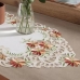 Caminho para Mesa Jolitex Bordado Florença 0,40cmx 0.90m Laranja