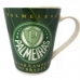 Caneca De Porcelana Allmix Estampa Palmeiras 290 ML Verde