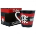 Caneca De Porcelana Allmix Estampa Flamengo 290 ML Vermelha