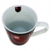 Caneca De Porcelana Allmix Estampa Flamengo 290 ML Vermelha