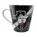Caneca De Porcelana Allmix Estampa Vaco Da Gama 290 ML Preto
