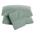 Jogo de Cama Tecebem Casal Malha Lisa 3 p&ccedil;s Premium Verde Claro