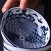 Bowl Decorativo Cer&acirc;mica Mek 11,5 x 5,8cm Chian Azul