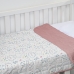 Cobre Leito Tecebem Baby Malha Jana 85cm x 145m Rose