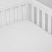 Lençol Tecebem Baby Malha Liso 100% Algodão 70cmx130mx15cm Branco