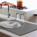 Escorredor de Louça Buettner Microfibra Cooking Liso 46cm x 61cm Cinza