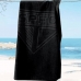 Toalha de Banho Buettner Jacquard Veludo Futebol São Paulo 70cmx140m Preto