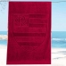 Toalha de Banho Buettner Jacquard Veludo Futebol Flamengo 70cmx140m Scarlet