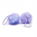 Esponja De Banho Buettner Pote C/ 2 Unidades C/ Cordão Nylon Lavanda