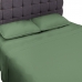 Jogo de Cama Tecebem Casal Malha Lisa 4 p&ccedil;s Premium Oliva