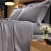 Lençol Avulso Queen Percal 300 Fios c/ Elástico Cinza
