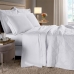 Kit Cobre Leito Buettner Queen Percal 300 Fios Platine Color 3 Peças Branco