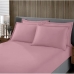 Jogo de Cama Buettner King Malha 100% Algodao Liso 3 Peças Image Rose