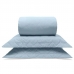 Kit Cobre Leito Buettner Casal Percal 200 Fios Reffinata Color 3 Pe&ccedil;as Azul Jeans